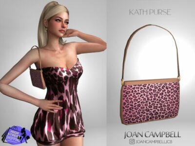 Stylish Kath Purse by Joan Campbell Sims 4 CC