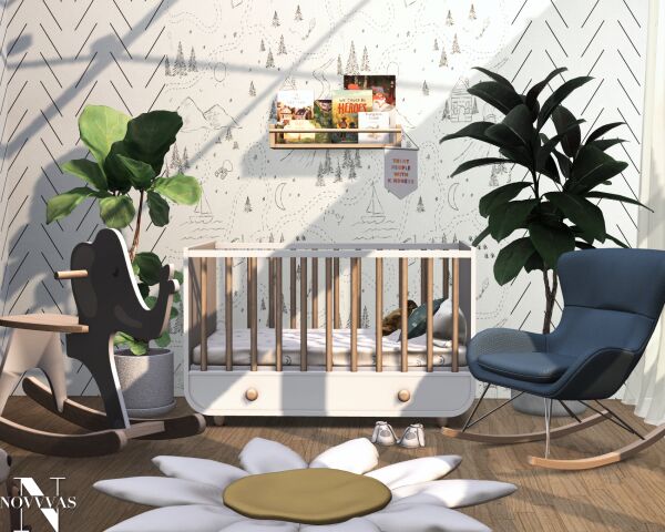 Kiraz Nursery Inspiration Sims 4 CC