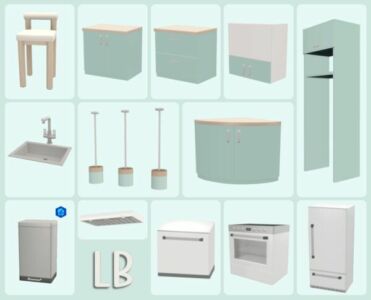 Ultimate Kitchen CC Mega-Pack for TS4 Sims 4 CC