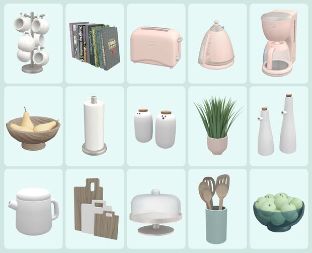 sims 4 cc kitchen ts4 cc mega pack by joey 2