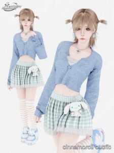 Adorable Cinnamoroll Outfit for Kittens Sims 4 CC