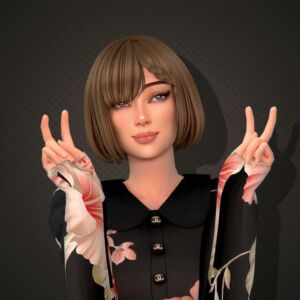 Kumao – Free Hairstyle Sims 4 CC