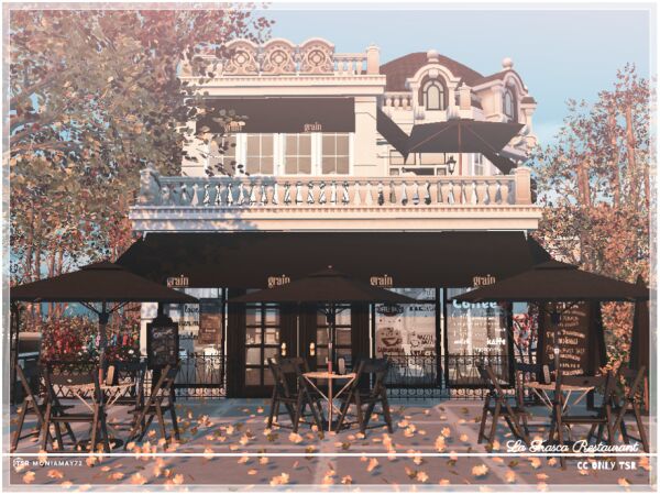 LA Frasca Restaurant CC Only Sims 4 CC