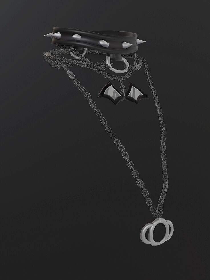 sims 4 cc layered necklace by learxfl 2