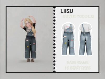 Liisu – Toddler Outfit Release Sims 4 CC