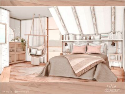 Lilia Bedroom TSR Only CC Sims 4 CC