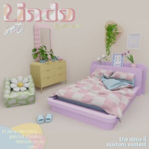 Lindo SET by Ts4Novvvas Sims 4 CC