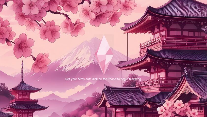 sims 4 cc loading screen backgrounds japan aesthetic 2