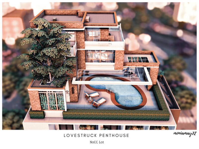 sims 4 cc lovestruck penthouse nocc lot by moniamay72 2