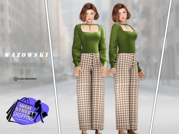 Luna Bottom by _Wazowski_ Sims 4 CC