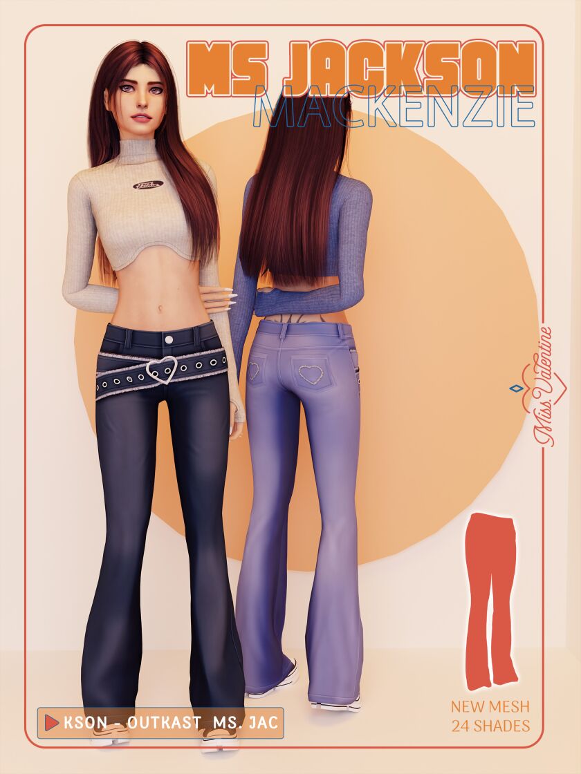 Mackenzie Pants Sims 4 CC