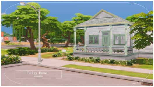 Cozy Starter Home in Willow Creek Sims 4 CC