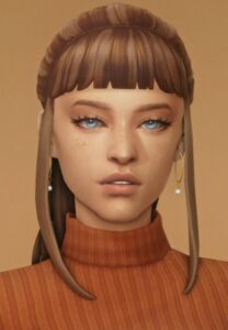 Mags Ponytail by Dogsill Sims 4 CC