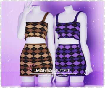 Manya Outfit by Irisarity Sims 4 CC