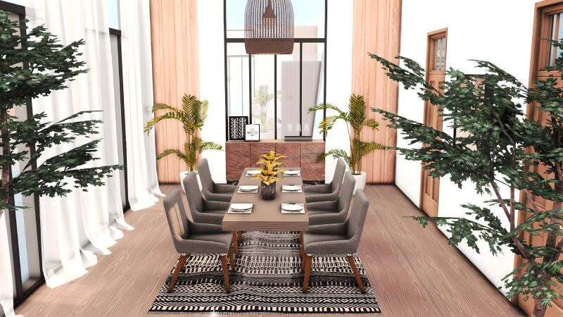 sims 4 cc marle dining room by miwisimsie 2