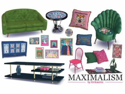 Maximalism by Kirikasims Sims 4 CC