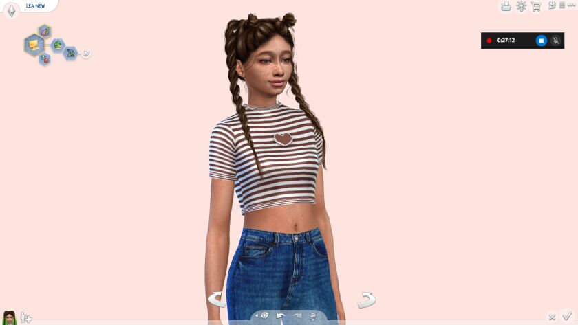 sims 4 cc meet lea lea is a stylish and creative 2