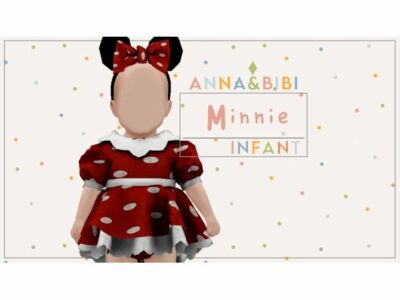 Minnie Infant by Anna & Bibi Sims 4 CC