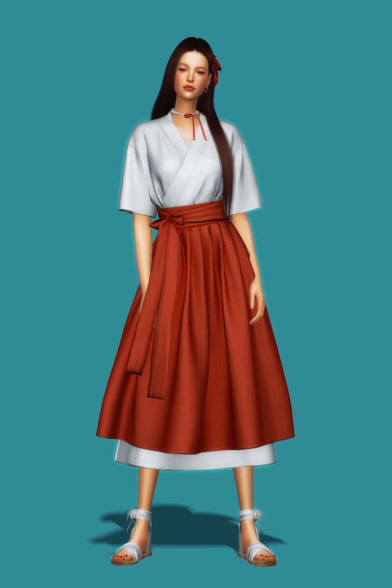 sims 4 cc modern hanbok by gorillax3 3