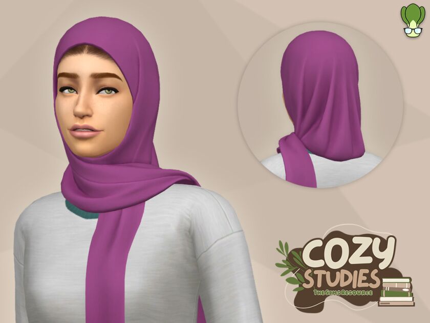 Modest Wear – Hijab #9 for Sims 4 Sims 4 CC