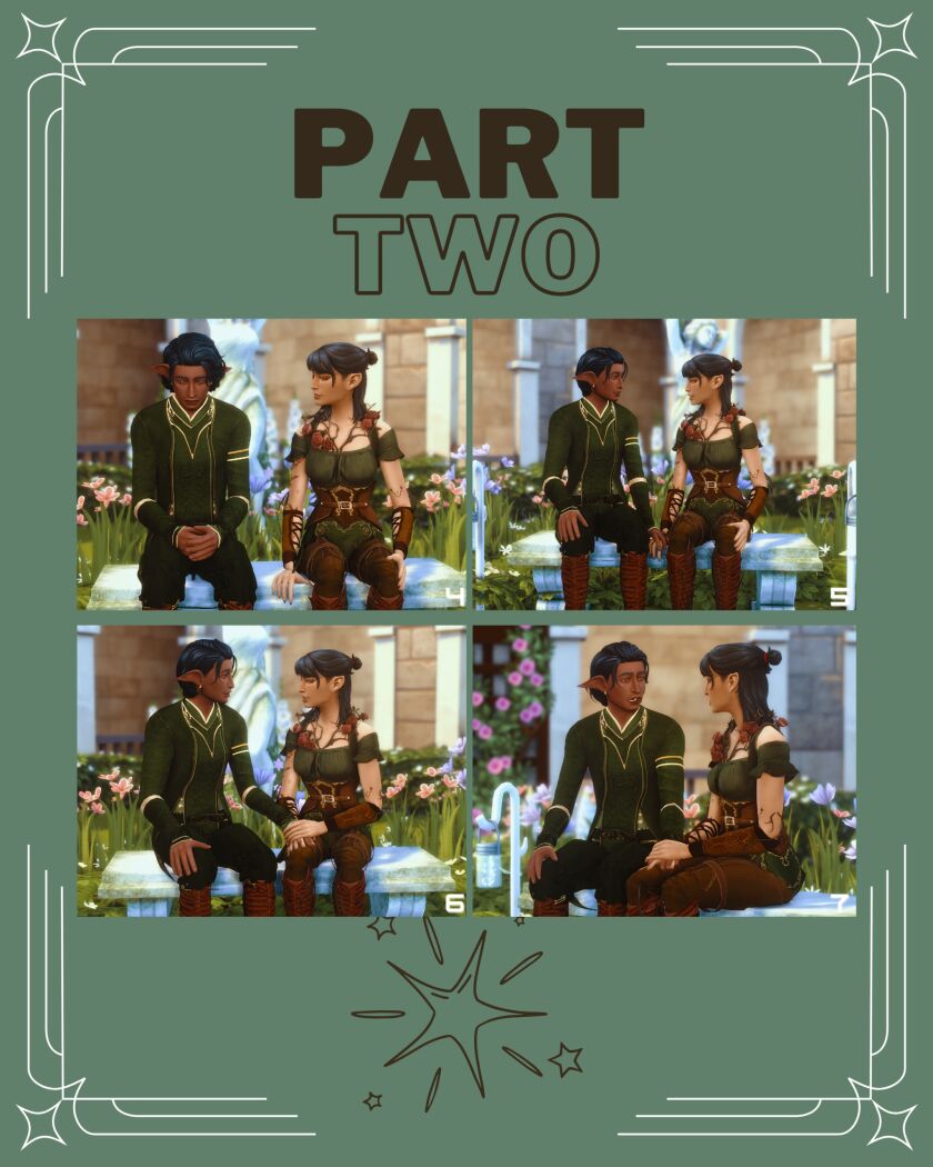 sims 4 cc moment of peace couple posepack 2