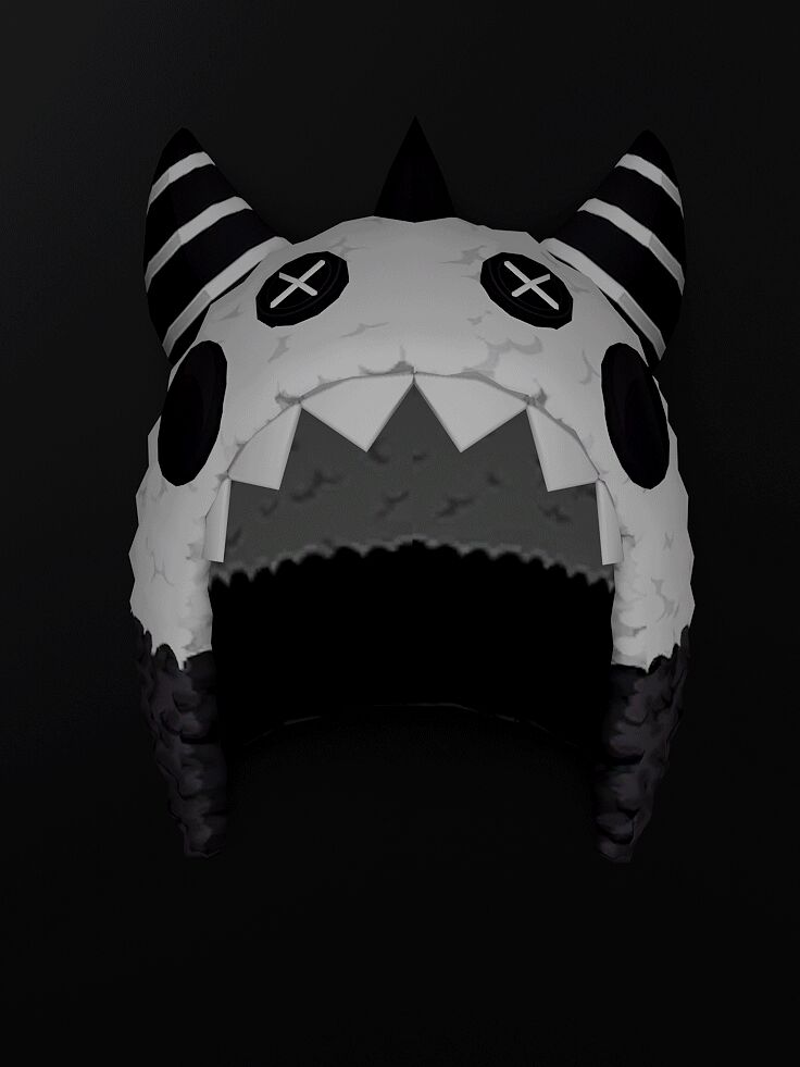 sims 4 cc monster hat by learxfl 2