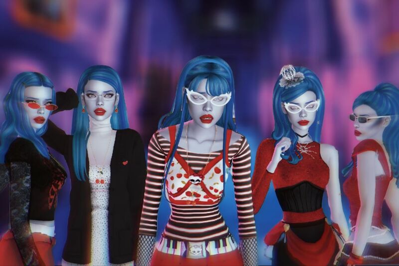 sims 4 cc monster high girls by venus in scorpio 2