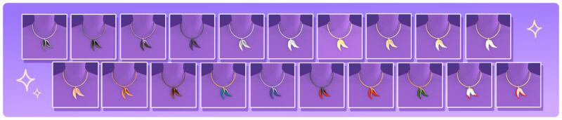 sims 4 cc murder angel charm necklace by darlingdesires 3