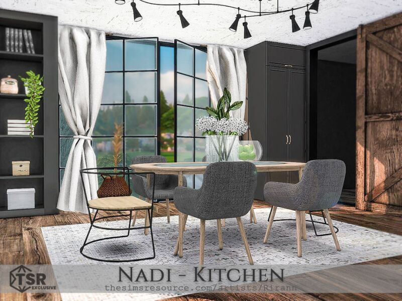 sims 4 cc nadi kitchen tsr cc only by rirann 2