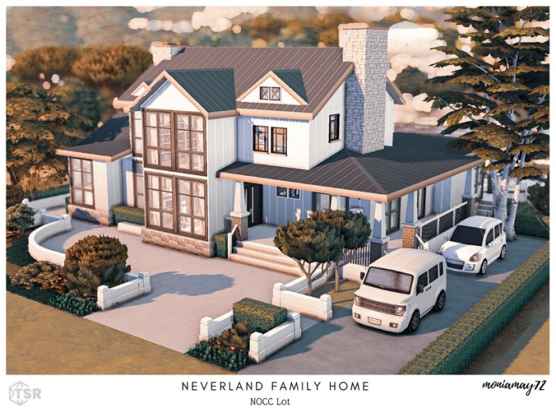 sims 4 cc neverland family home no cc lot by moniamay72 3