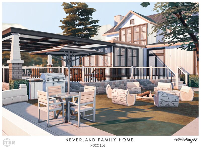 sims 4 cc neverland family home no cc lot by moniamay72 7