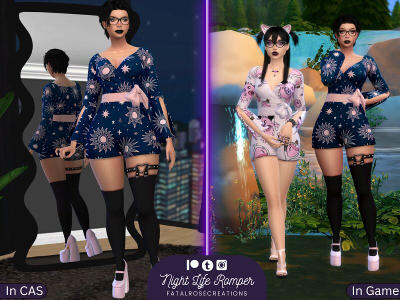 sims 4 cc night life romper 2