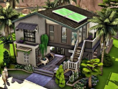 Oasis Cozy Home 2 – A Comfortable Retreat Sims 4 CC