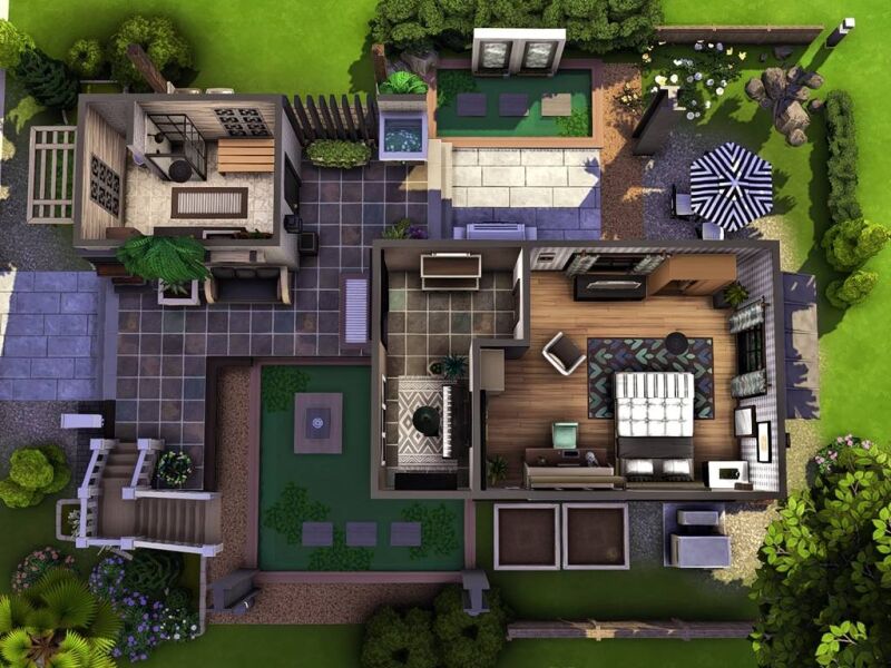 sims 4 cc oasis cozy home 2 by raysims9 3