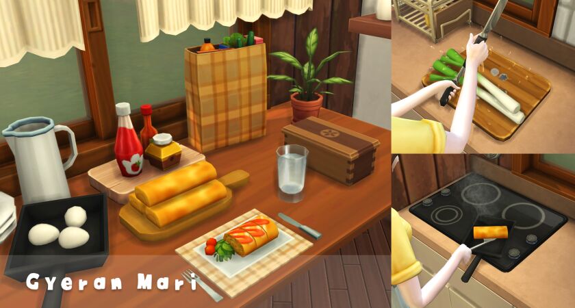 Gyeran Mari Recipe Sims 4 CC