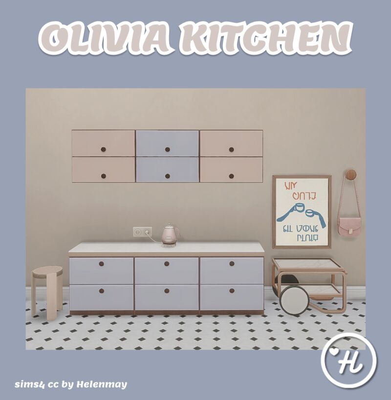 sims 4 cc olivia kitchen by helenmay 2