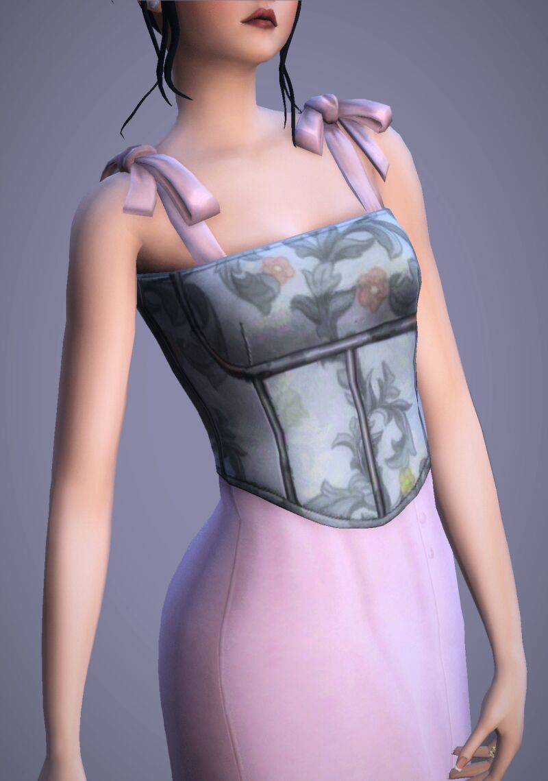 sims 4 cc ophelia corset by magnolianfarewell 3