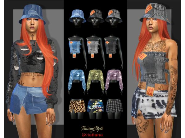 sims 4 cc outfit 14