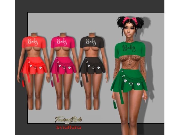 sims 4 cc outfit 16