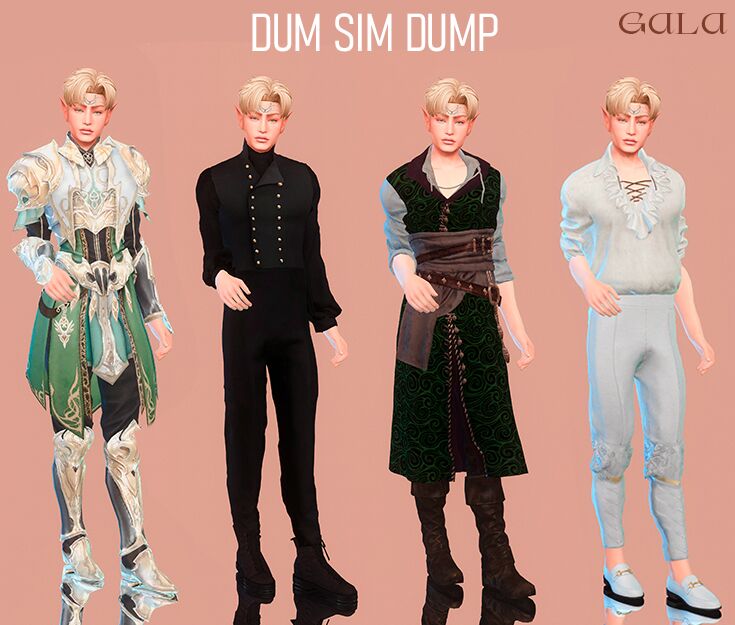 sims 4 cc pack elves by gala sim 5