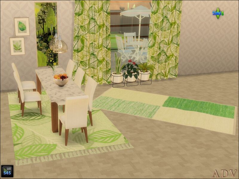 sims 4 cc paintings and rugs 7