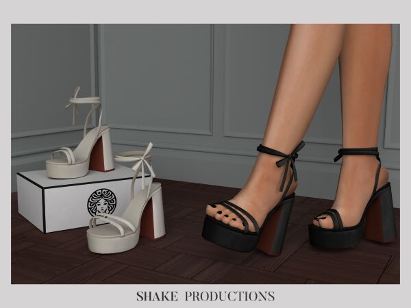 Stylish Paulina High Heels for Sims Sims 4 CC