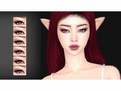 Phantom Eyeliner By Kikuruacchi Sims 4 CC