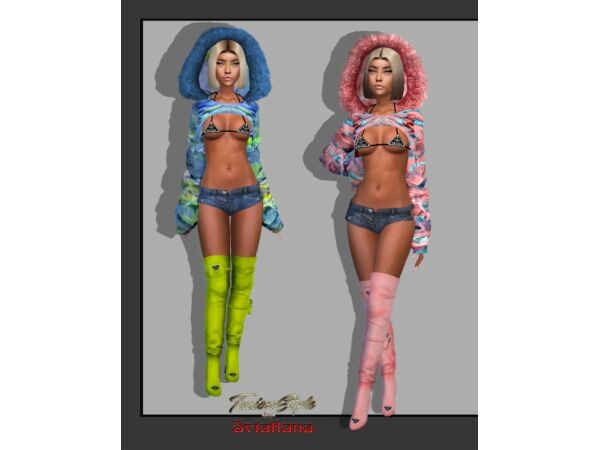 sims 4 cc pillows rugs set flower 29