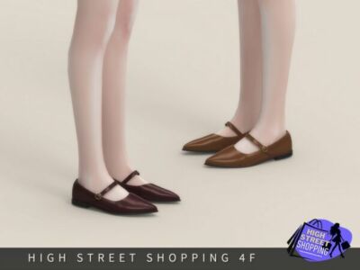 Pointed Toe Flats by Arltos Sims 4 CC