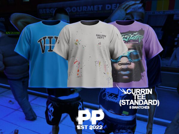 Poppin – Currin TEE – Standard Version Sims 4 CC