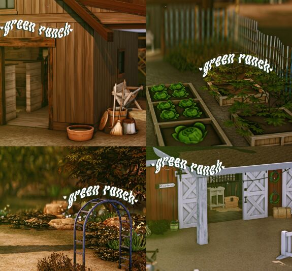 sims 4 cc preset green ranch ghostlias 4