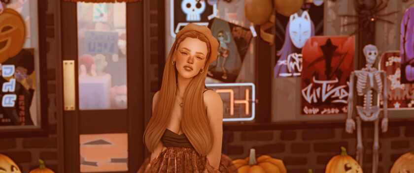 sims 4 cc preset preview for gshade autumn vibe ghostlias 6