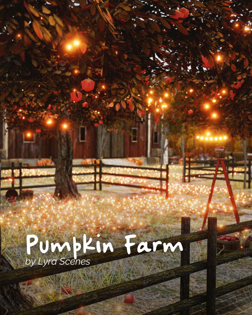 ✦ Pumpkin Farm ✦ Sims 4 CC