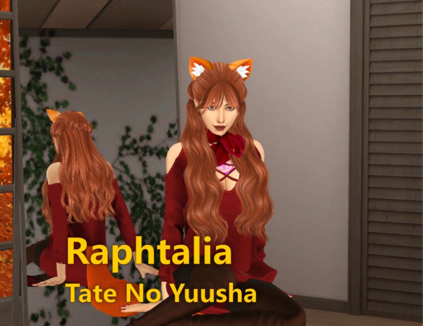 Raphtalia from Tate No Yuusha Sims 4 CC